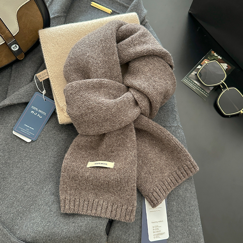 100% Wool Scarf Women Men Soli - огляд і ціна Wool Scarf Men