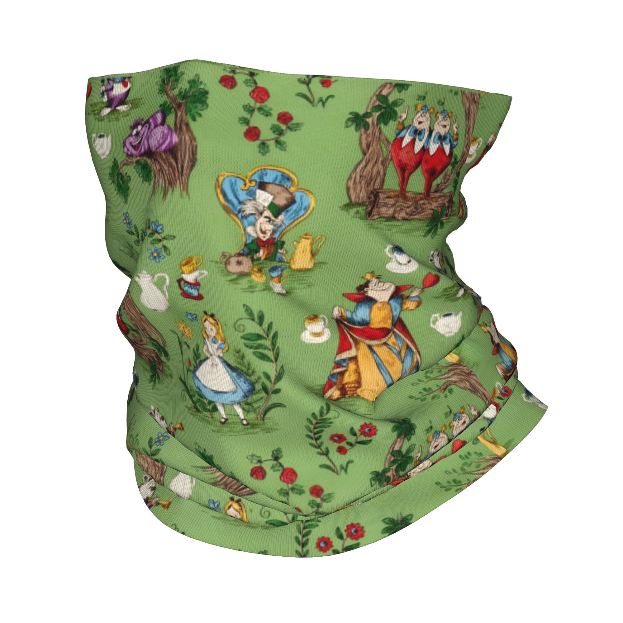 Custom A-Alice in W-Wonderland - огляд і ціна Neck Gaiter Fleece