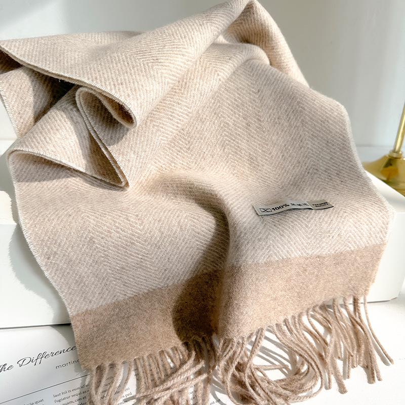 100% Pure Wool Scarf Women Men - огляд і ціна Wool Scarf Men