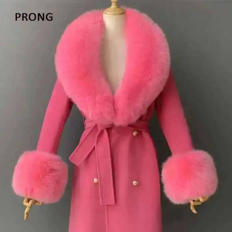 Real Fur Collar And Cuffs Set  - огляд і ціна Shawl Wrap Winter