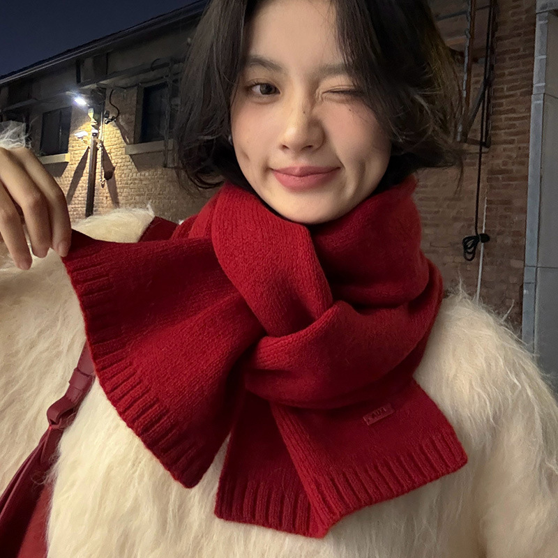 Solid Color 100% Pure Wool Nec - огляд і ціна Wool Scarf Men