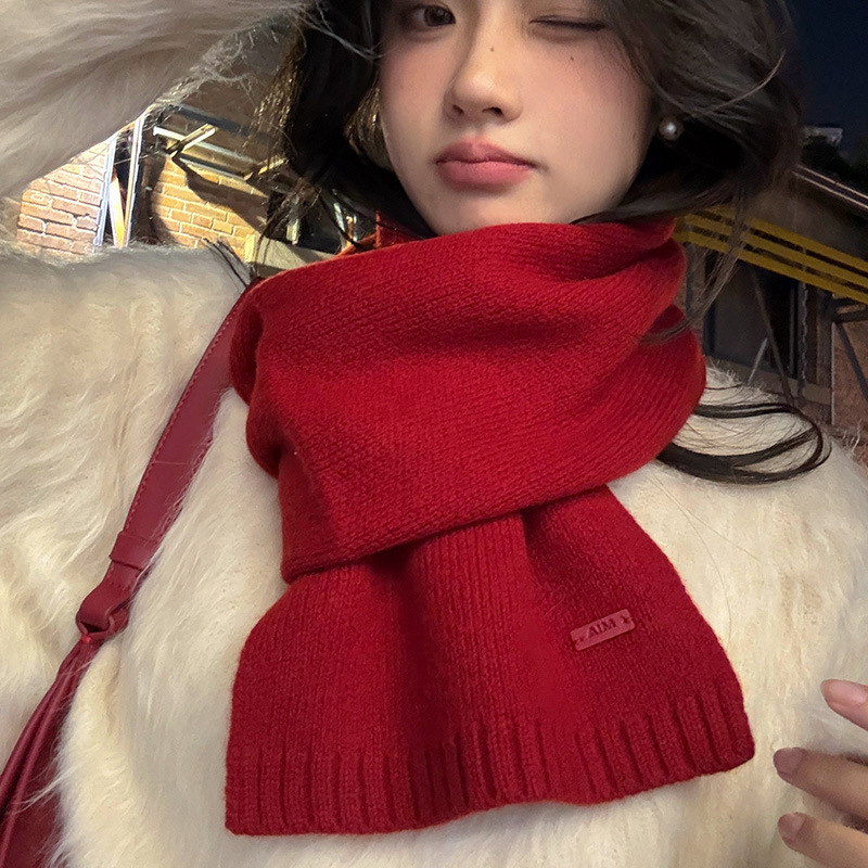 Solid Color 100% Pure Wool Nec - огляд і ціна Wool Scarf Men