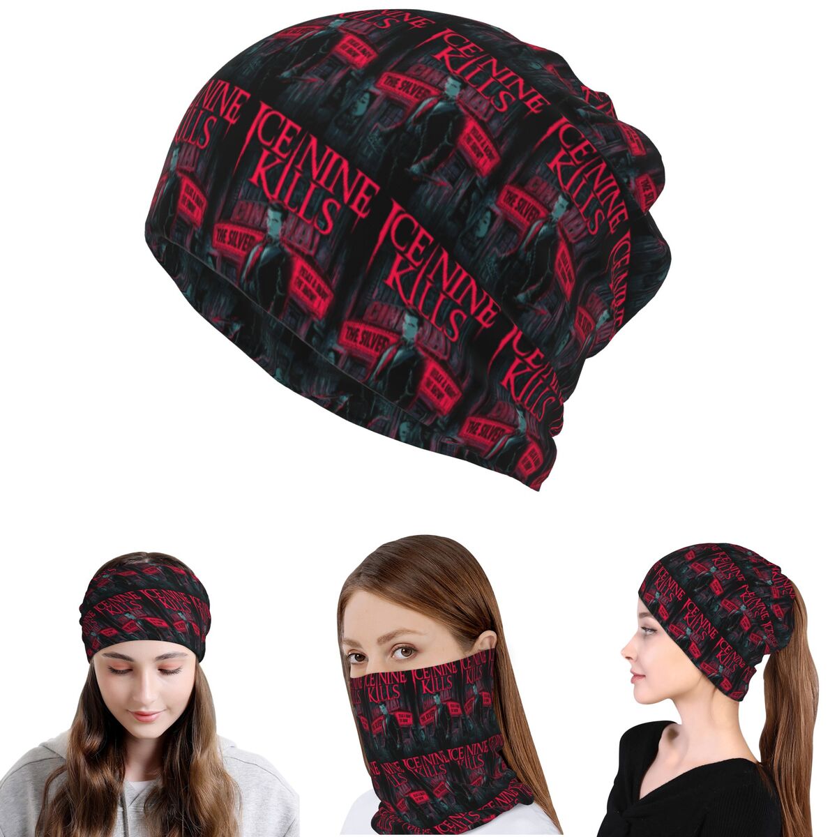 Ice Nine Kills The Silver Scre - огляд і ціна Knit Beanie Hat Warm